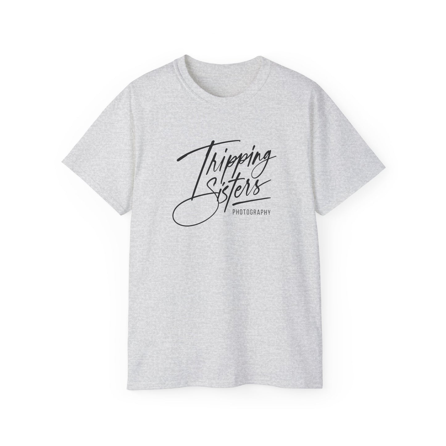'Tripping Sisters' Logo (front) - Unisex Ultra Cotton Tee