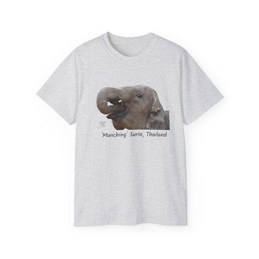 ‘Munching’ Surin, Thailand - Unisex Ultra Cotton Tee