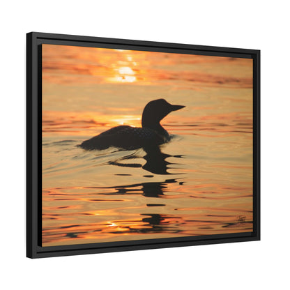 'Silhouette'  - Gallery Framed Canvas Wrap