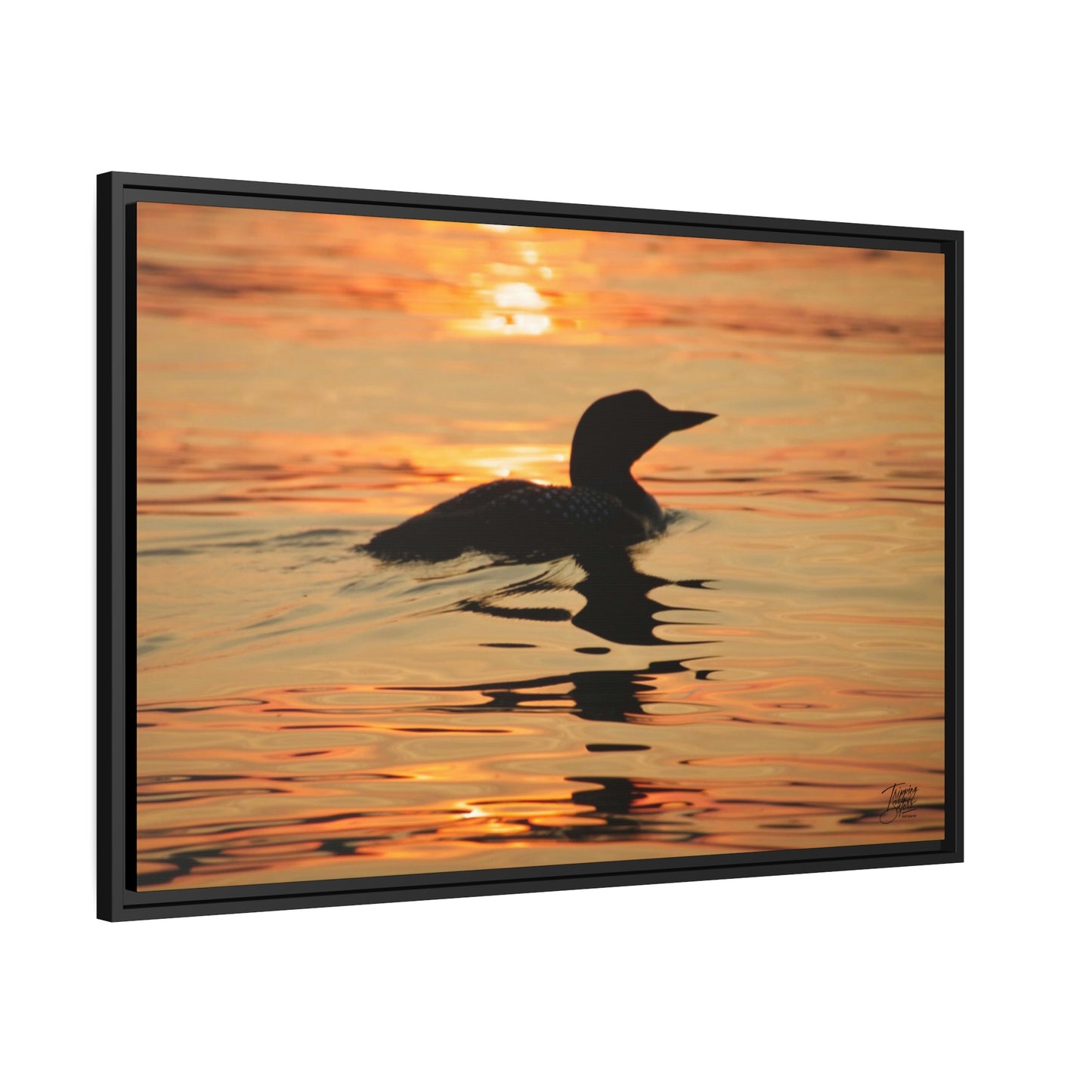 'Silhouette'  - Gallery Framed Canvas Wrap