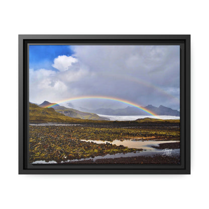 'Parting of the Clouds' Iceland  - Gallery Framed Canvas Wrap