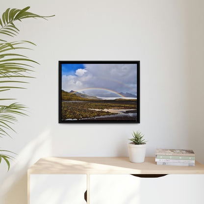 'Parting of the Clouds' Iceland  - Gallery Framed Canvas Wrap