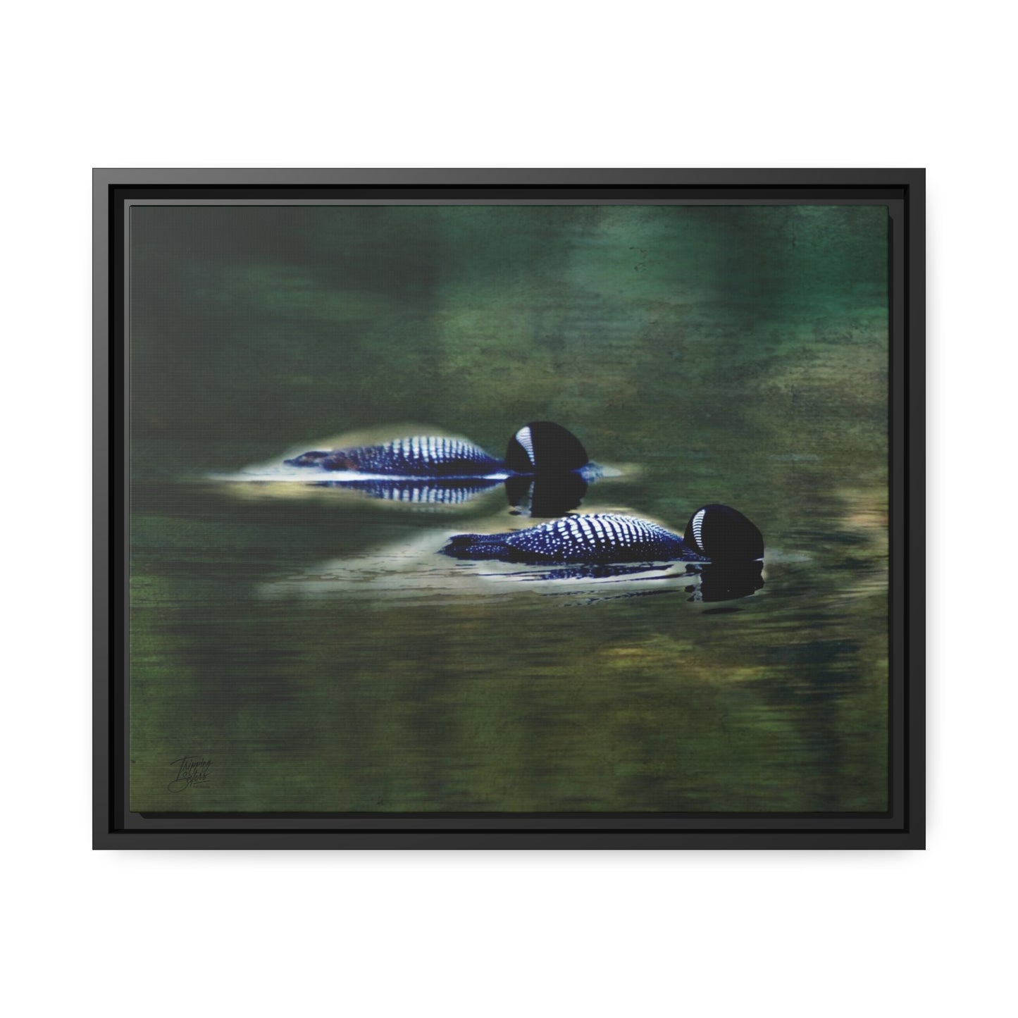 'Synchronicity' - Gallery Framed Canvas Wrap